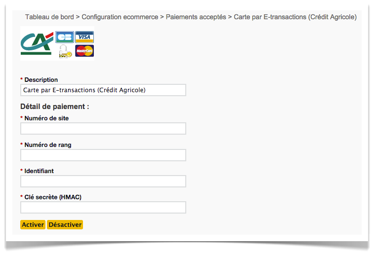 etransaction-interface