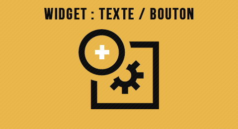 Widget : Texte avec lien / bouton