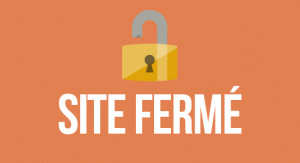 Erreur : Site fermé